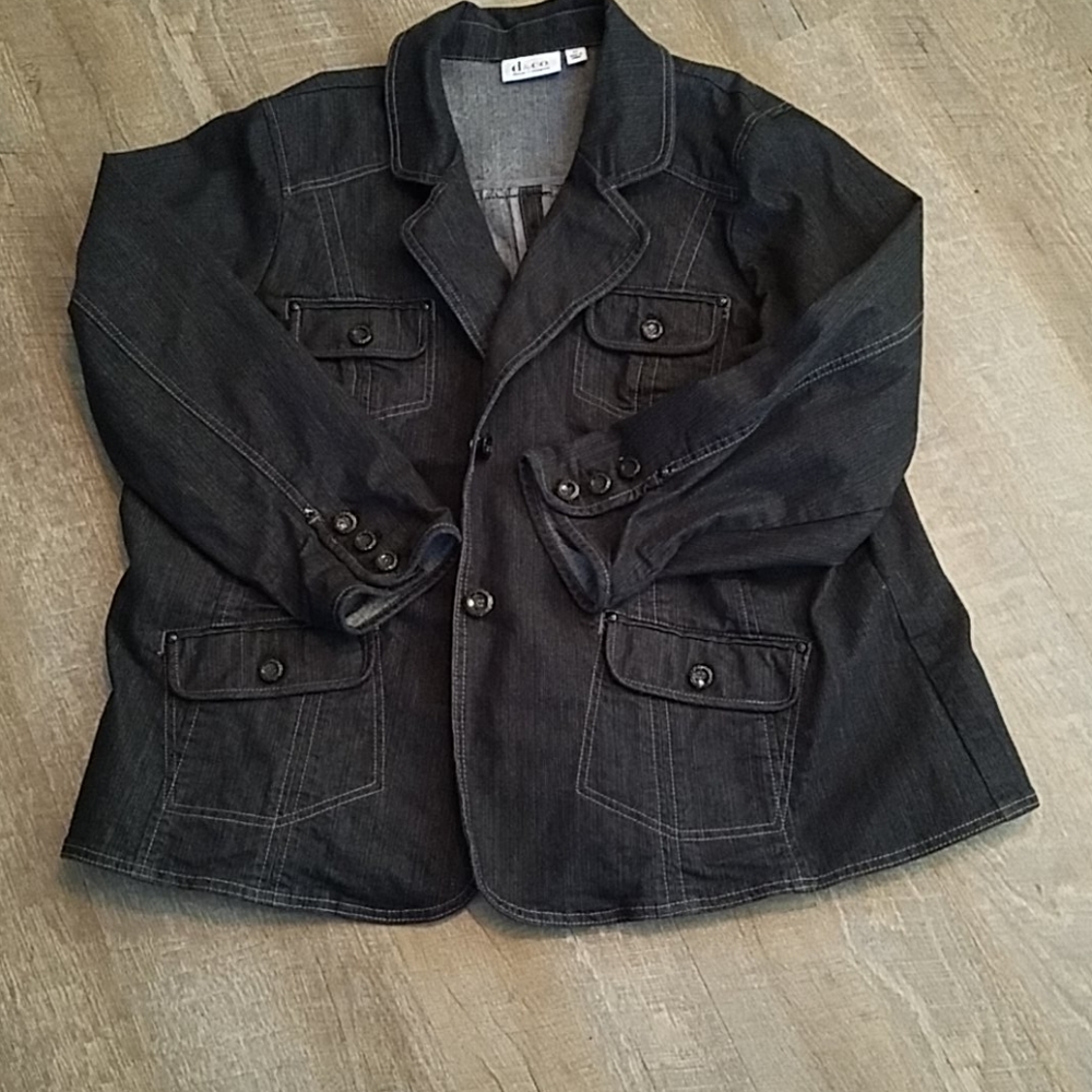 Denim and Company Jean Jacket Size 2X